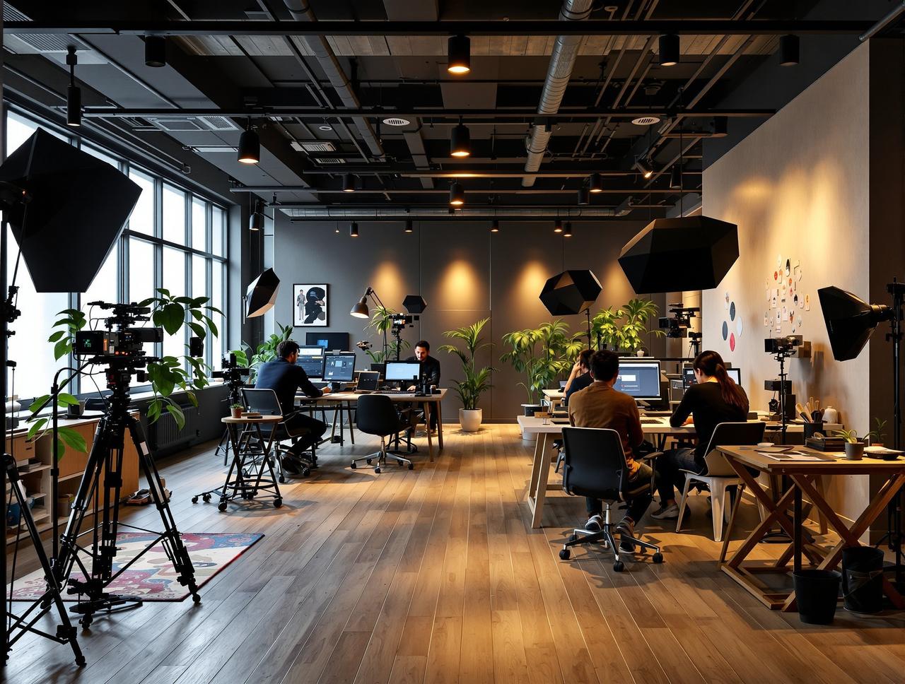 男同视频传媒公司办公环境